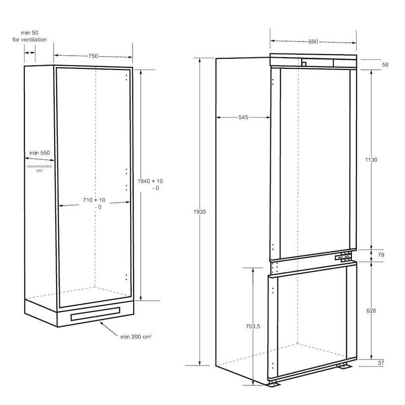 Chladnička s mrazničkou Haier HBW5719E bílá, Chladnička, s, mrazničkou, Haier, HBW5719E, bílá