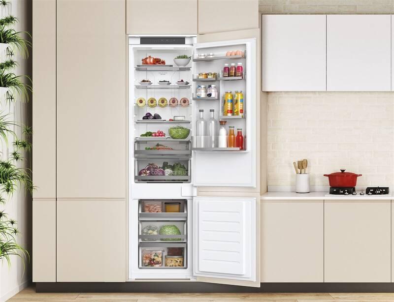 Chladnička s mrazničkou Hoover HOBT5519EW