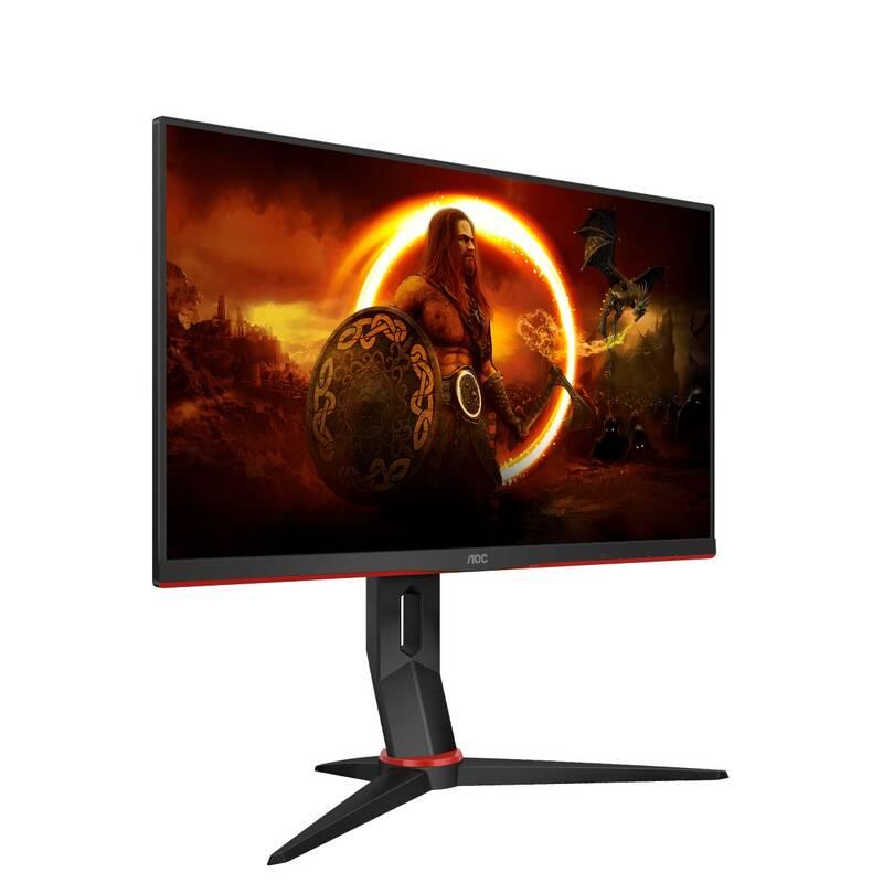 Monitor AOC 24G2SPU BK černý, Monitor, AOC, 24G2SPU, BK, černý