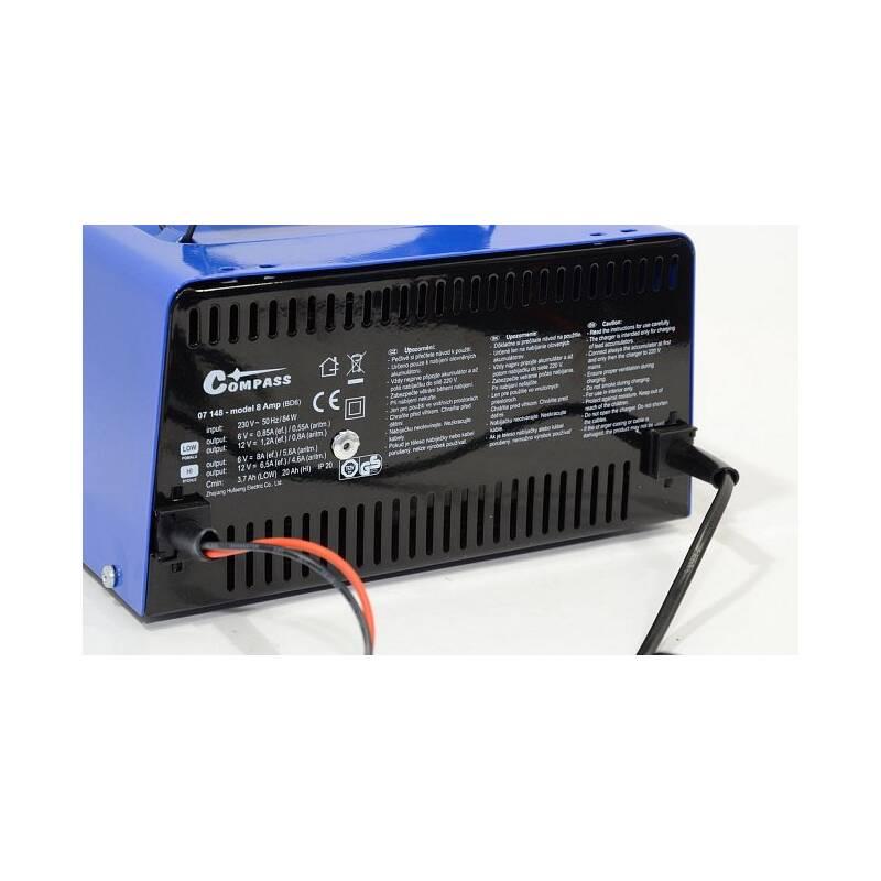 Nabíječka autobaterií Compass 8 Amp 6 12 V
