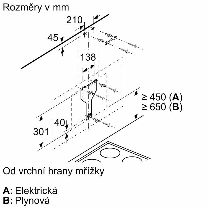 Odsavač par Siemens iQ700 LC91KWW60 černý