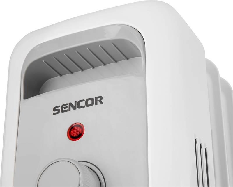Olejový radiátor Sencor SOH 3213WH bílý