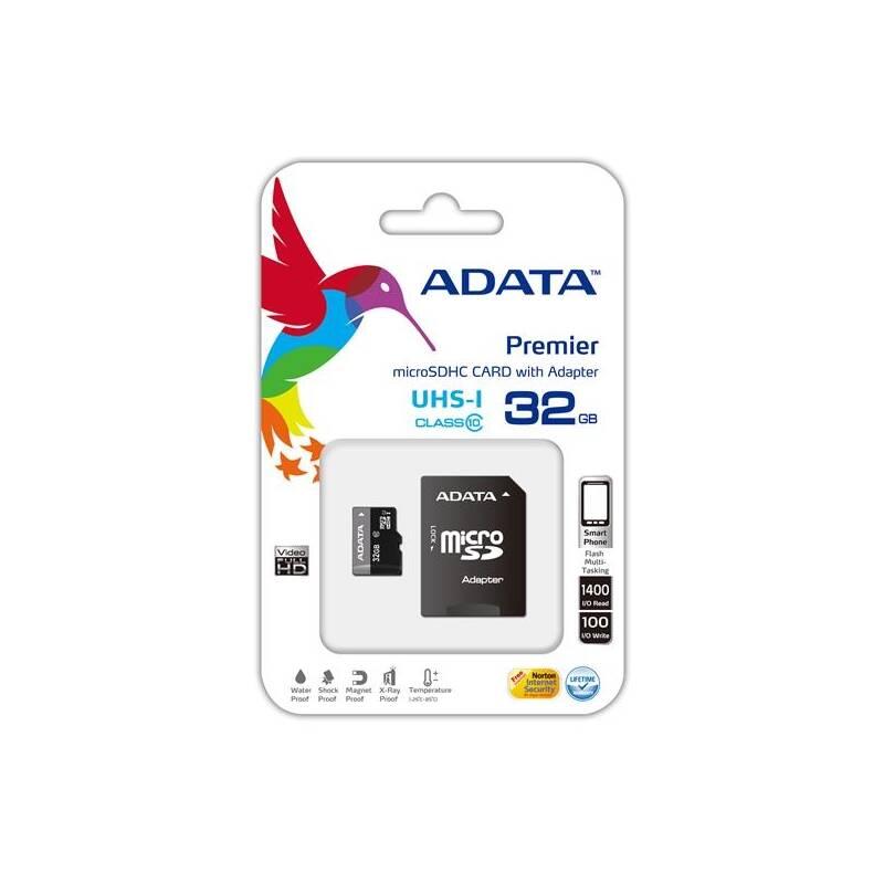 Paměťová karta ADATA microSDHC 32GB