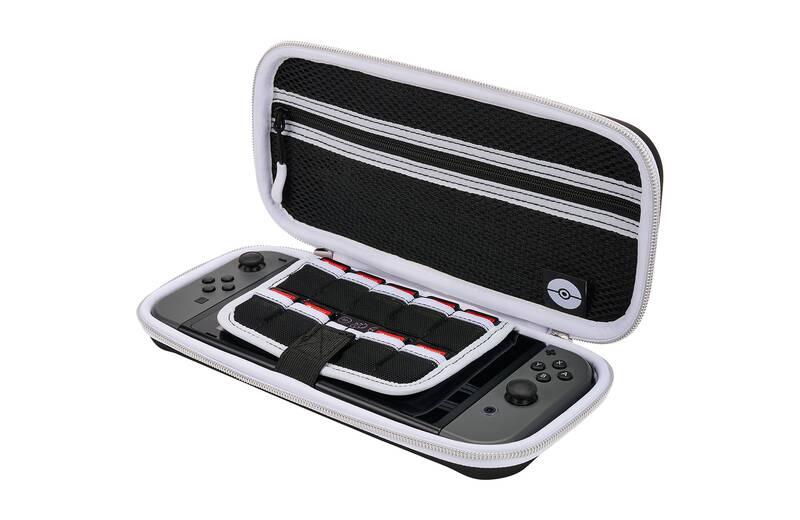 Pouzdro PowerA pro Nintendo Switch - Pikachu Black & Silver