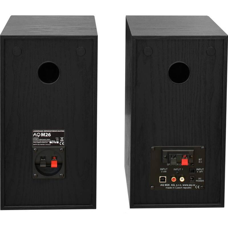 Reproduktory AQ M 26, 2 ks černý