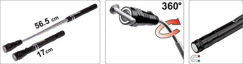 Svítilna VOREL s magnetem