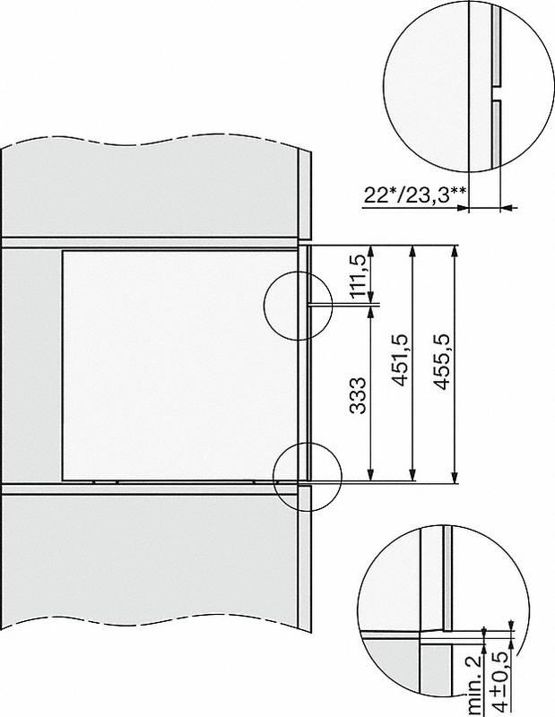 Vestavné espresso Miele CVA 7440 nerez