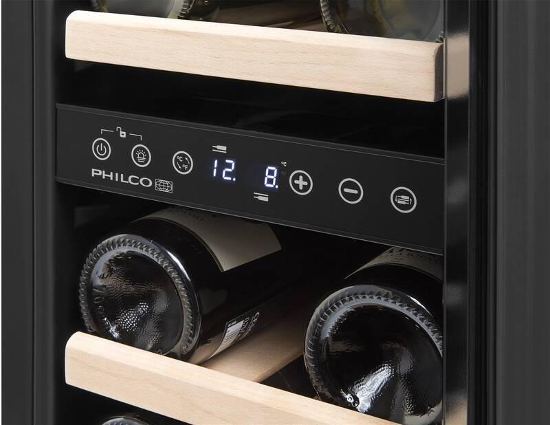 Vinotéka Philco PW 17 GDFB černá