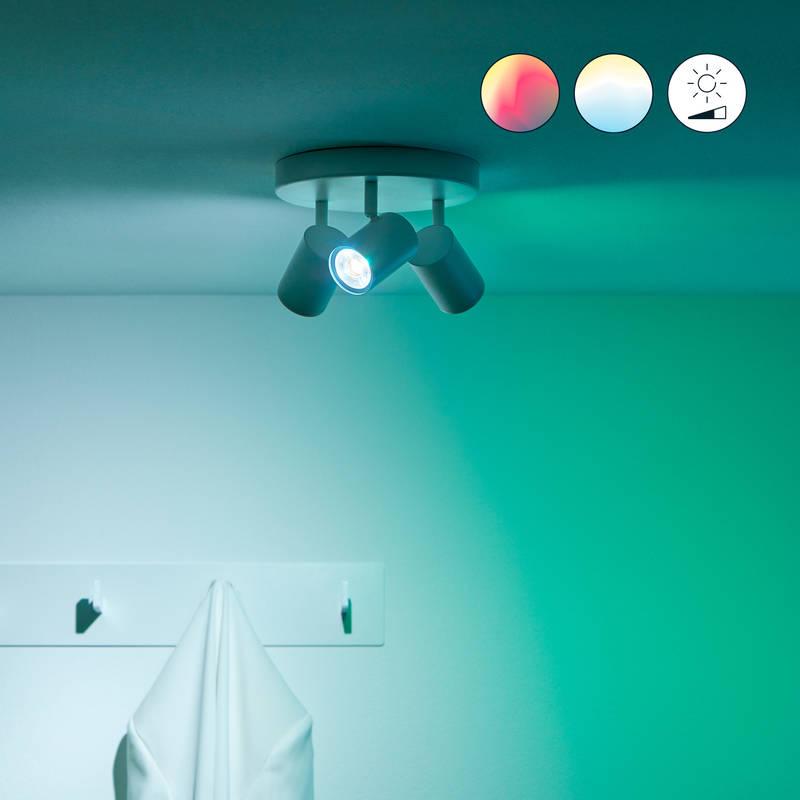 Bodové svítidlo WiZ IMAGEO Spots 3x5W RD, RGB bílé