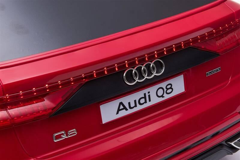 Elektrické autíčko Eljet Audi Q8 červená, Elektrické, autíčko, Eljet, Audi, Q8, červená