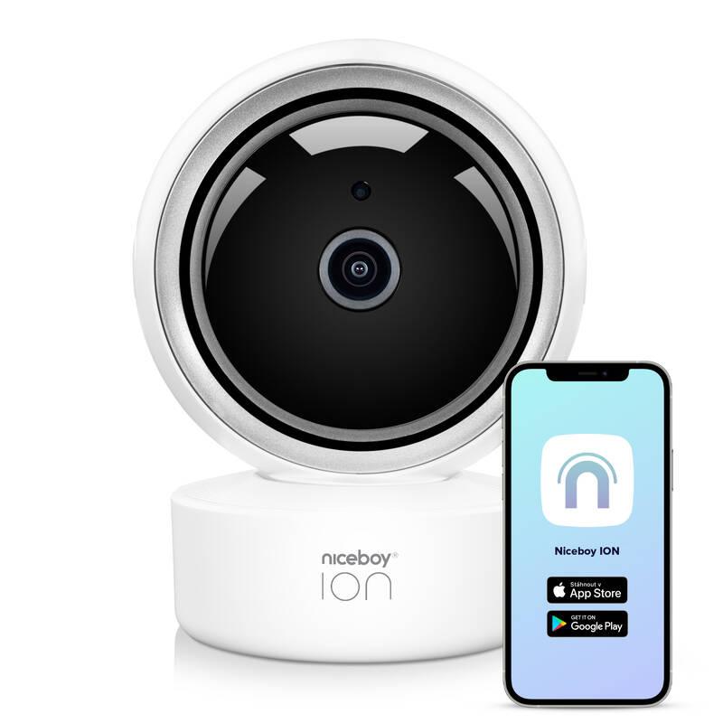 IP kamera Niceboy ION Home Security Camera bílá