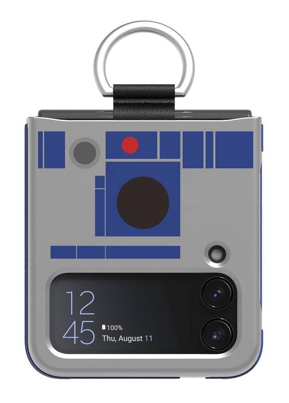 Kryt na mobil Samsung Galaxy Z Flip4 Silicone Cover with ring, Star Wars