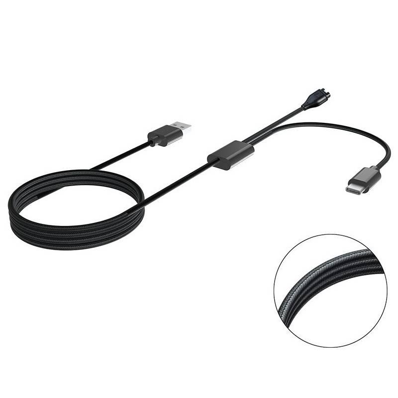 Nabíjecí kabel Tactical USB 2v1 pro Garmin Fenix 7 USB-C