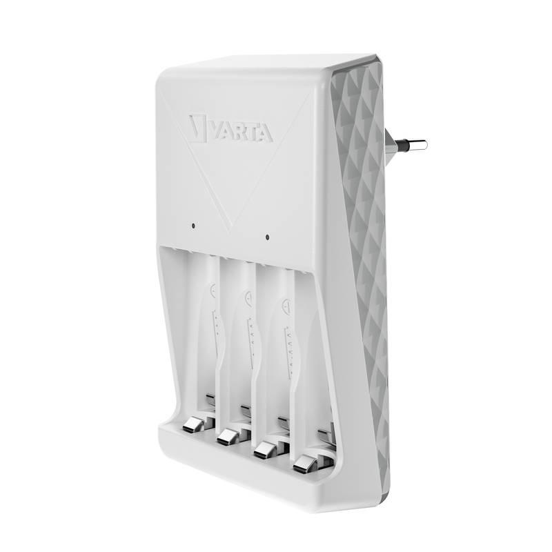 Nabíječka Varta Plug Charger 4 AA 2100 mAh, Nabíječka, Varta, Plug, Charger, 4, AA, 2100, mAh