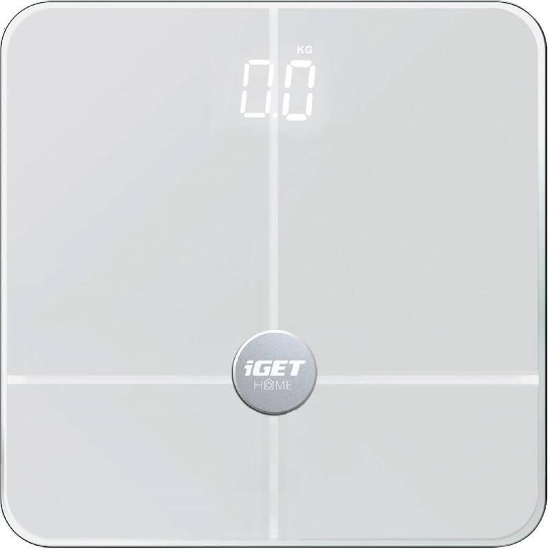 Osobní váha iGET HOME Body B18 bílá, Osobní, váha, iGET, HOME, Body, B18, bílá