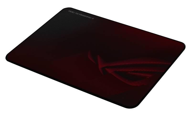 Podložka pod myš Asus ROG SCABBARD II 36 x 26 cm černá červená, Podložka, pod, myš, Asus, ROG, SCABBARD, II, 36, x, 26, cm, černá, červená