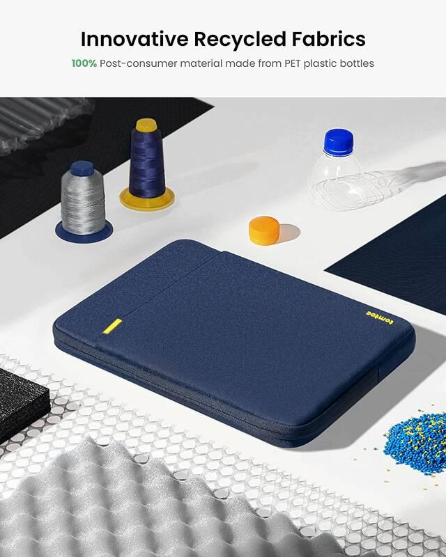 Pouzdro na notebook tomtoc Sleeve na 14" MacBook Pro modré