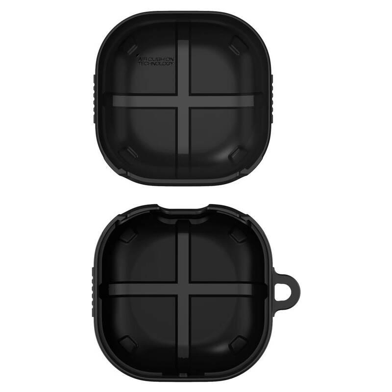 Pouzdro Spigen Rugged Armor pro Samsung Galaxy Buds 2 Buds Pro 2 Buds Pro Buds Live černé