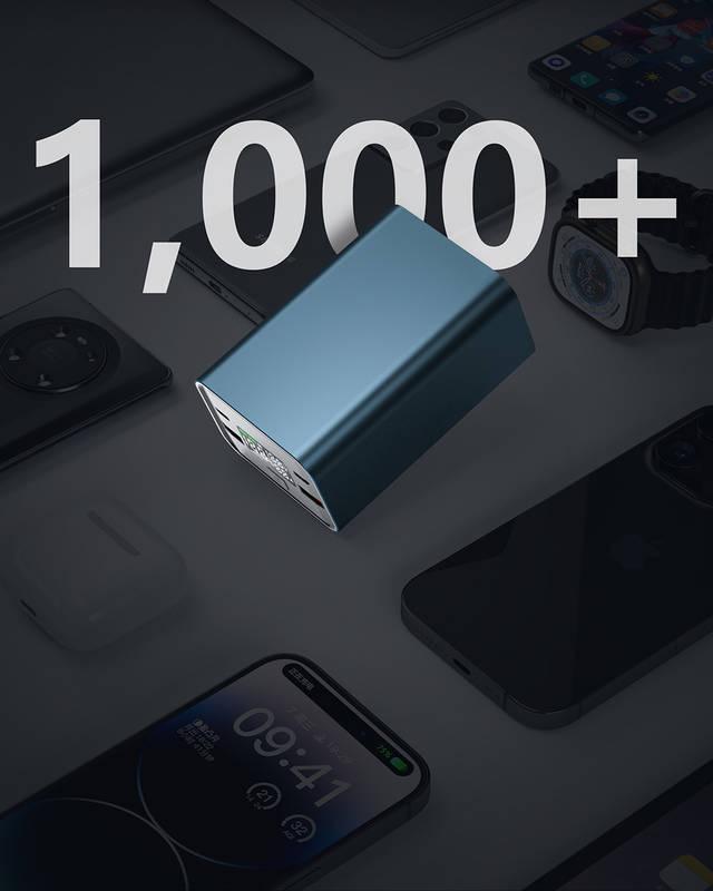 Powerbank Powerness Hiker U100 černá modrá