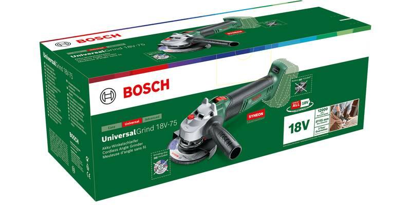 Úhlová bruska Bosch UniversalGrind 18V-75