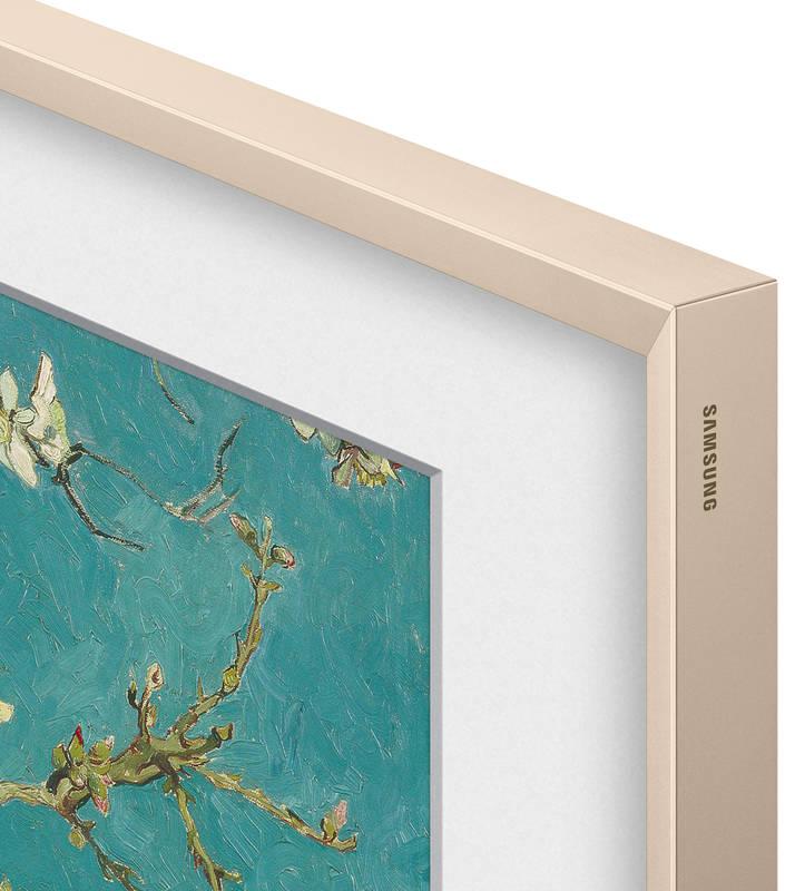 Výměnný rámeček Samsung pro Frame TV s úhlopříčkou 32" , Zkosený design zlatý