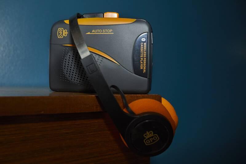 Walkman GPO Cassette Walkman Bluetooth černý
