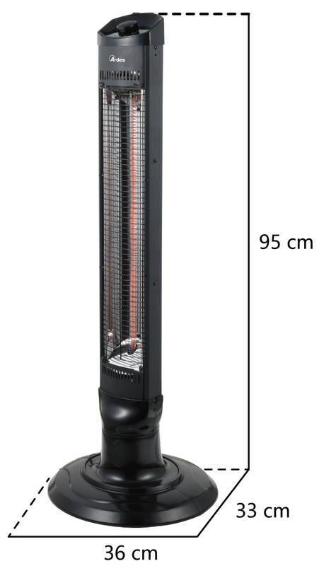 Zářič ohřívač Ardes 4B03