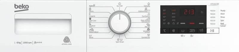 Automatická pračka Beko WTV 6632 B0 bílá