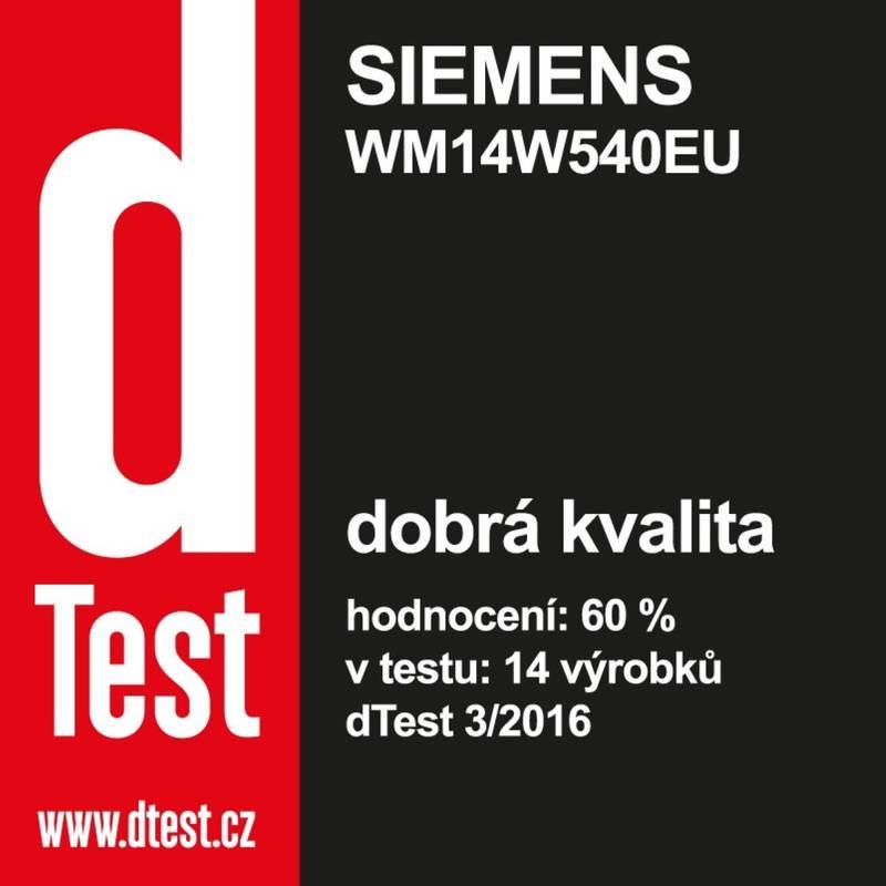 Automatická pračka Siemens WM14W540EU bílá, Automatická, pračka, Siemens, WM14W540EU, bílá