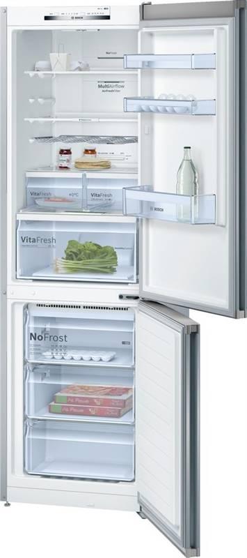 Chladnička s mrazničkou Bosch KGN36VL35 Inoxlook