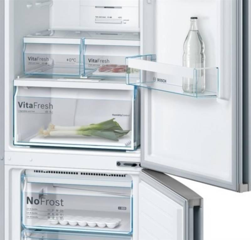 Chladnička s mrazničkou Bosch KGN39VL45 Inoxlook