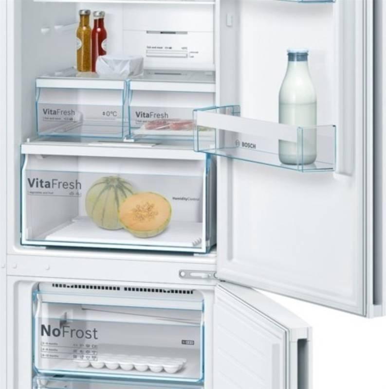 Chladnička s mrazničkou Bosch KGN39VW45 bílá