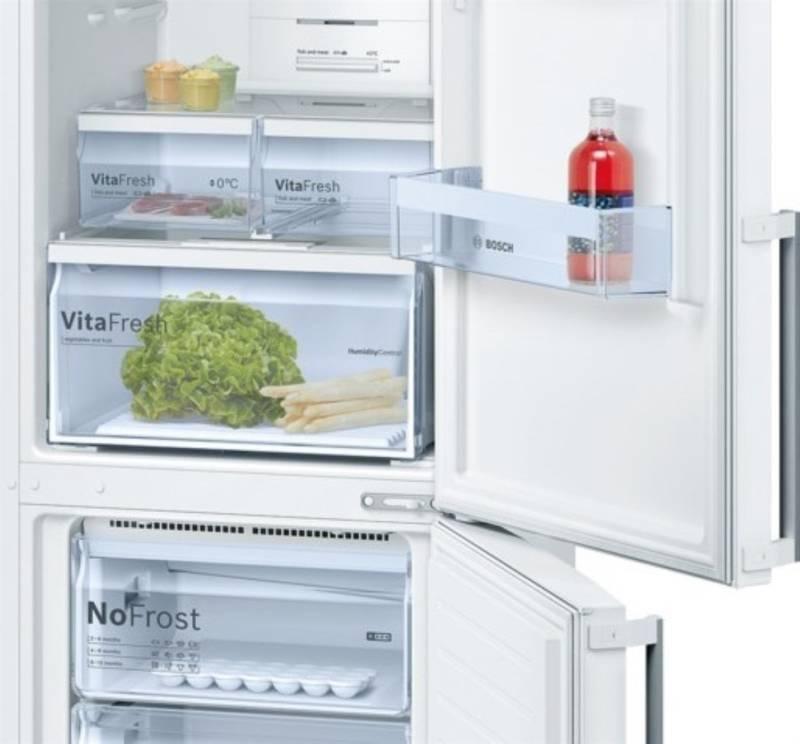Chladnička s mrazničkou Bosch KGN39XW37 bílá