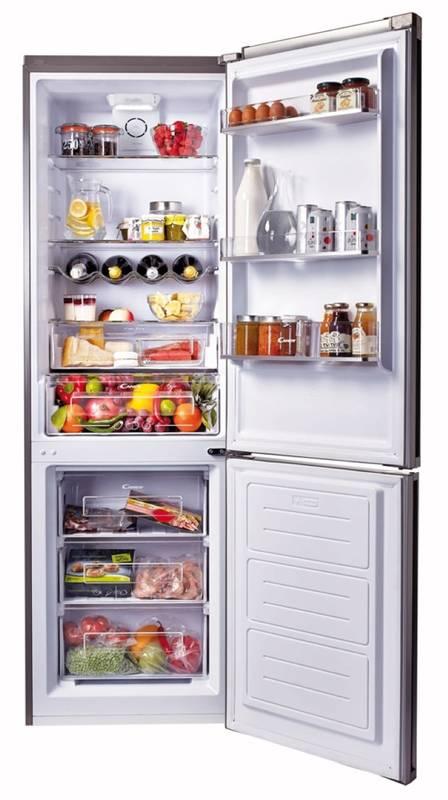 Chladnička s mrazničkou Candy CKCS6186IXV 1 nerez