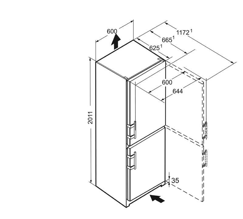 Chladnička s mrazničkou Liebherr Comfort C 4025 bílá