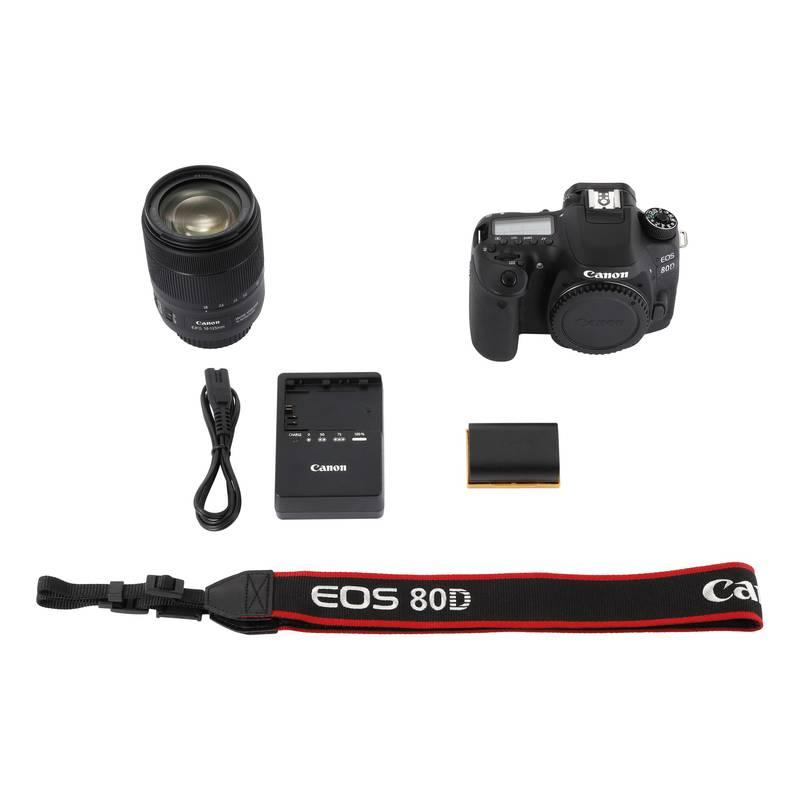 Digitální fotoaparát Canon EOS 80D 18-135 IS USM černý