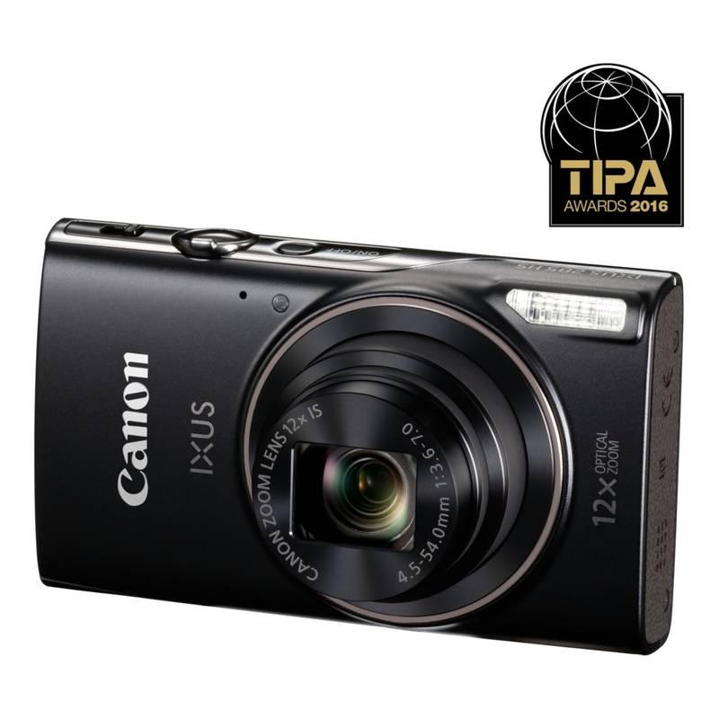 Digitální fotoaparát Canon IXUS 285 HS černý, Digitální, fotoaparát, Canon, IXUS, 285, HS, černý