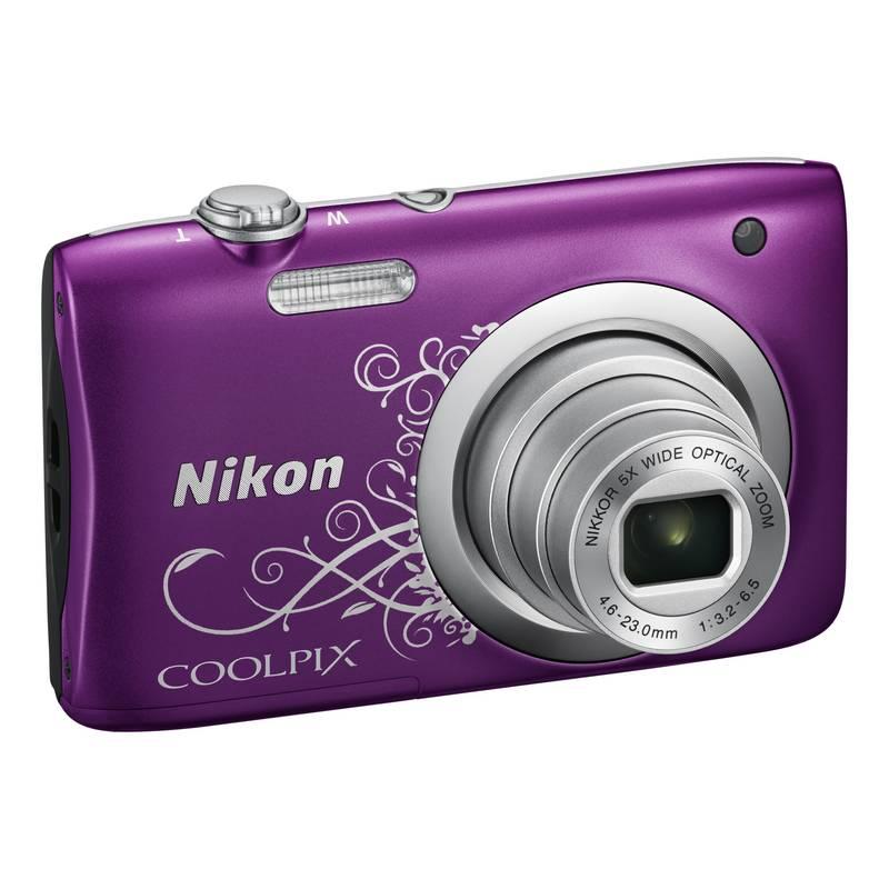 Digitální fotoaparát Nikon Coolpix A100 fialový, Digitální, fotoaparát, Nikon, Coolpix, A100, fialový