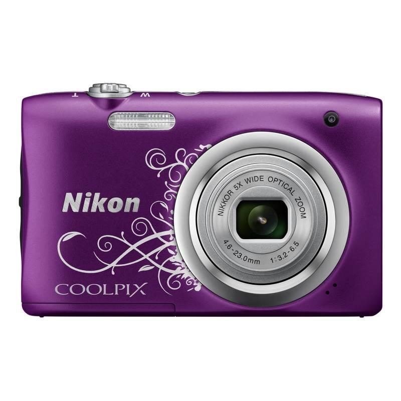 Digitální fotoaparát Nikon Coolpix A100 fialový, Digitální, fotoaparát, Nikon, Coolpix, A100, fialový