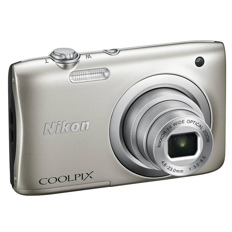 Digitální fotoaparát Nikon Coolpix A100 stříbrný