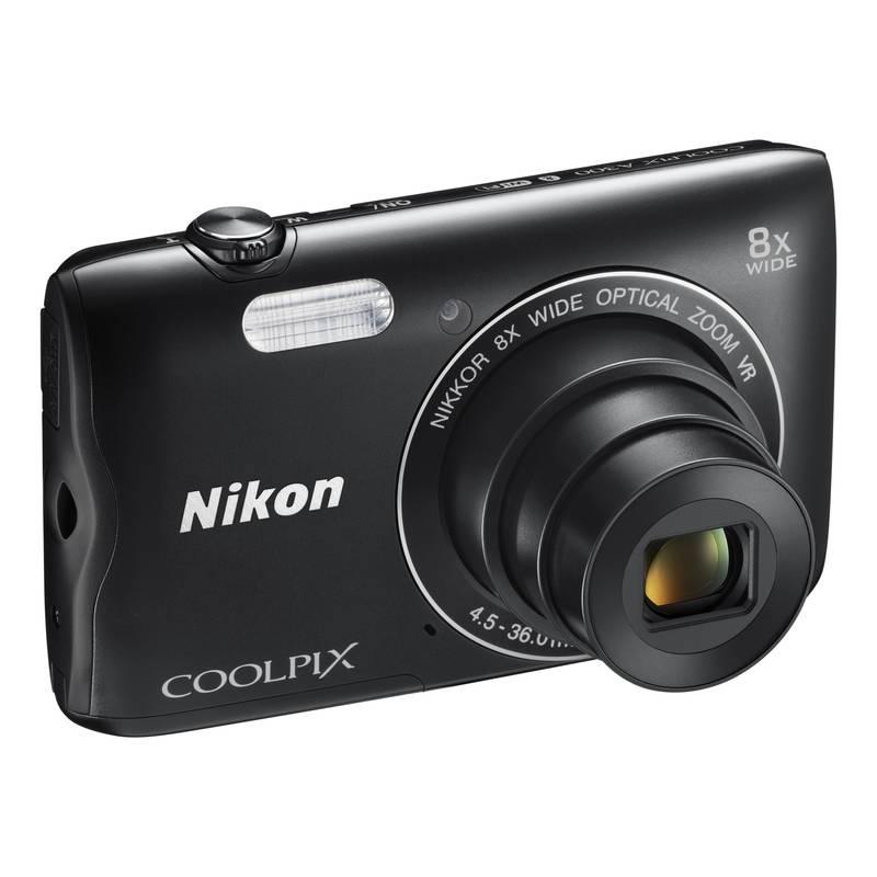 Digitální fotoaparát Nikon Coolpix A300 černý, Digitální, fotoaparát, Nikon, Coolpix, A300, černý