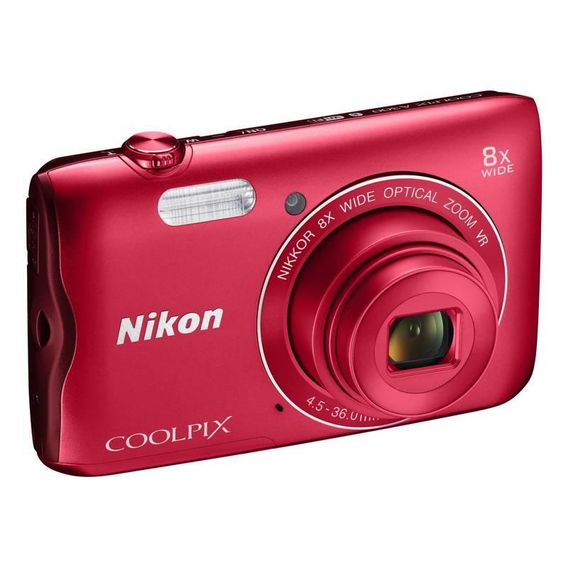 Digitální fotoaparát Nikon Coolpix A300 červený