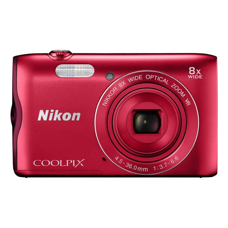 Digitální fotoaparát Nikon Coolpix A300 červený