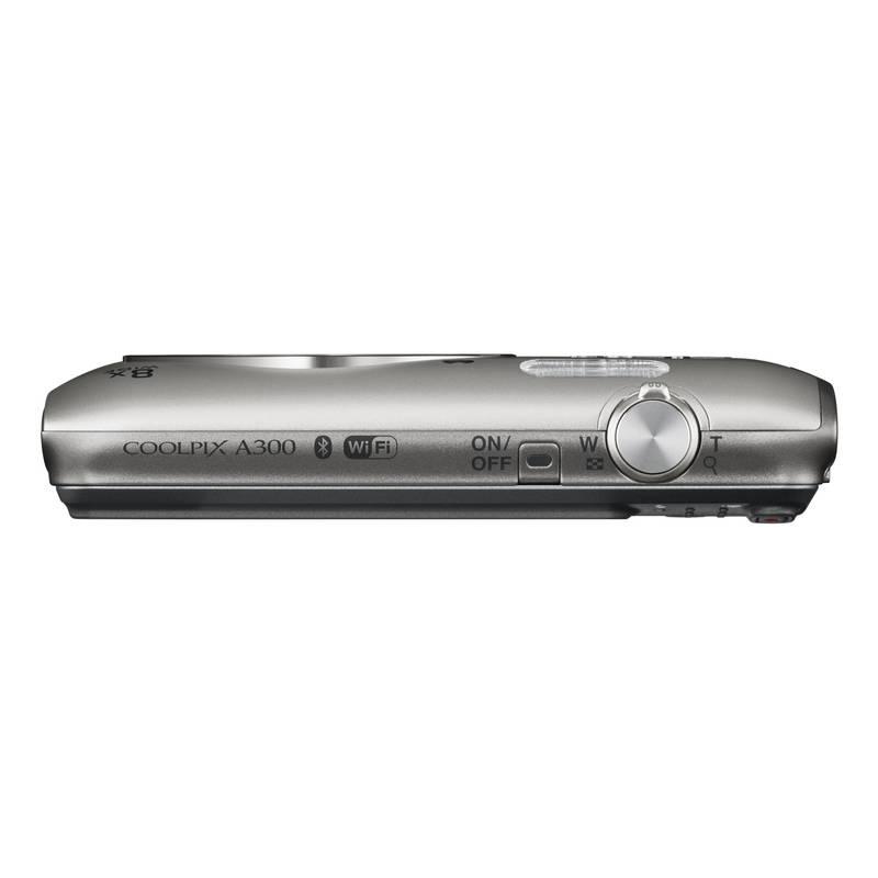 Digitální fotoaparát Nikon Coolpix A300 stříbrný