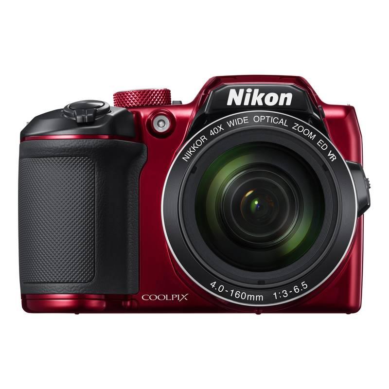 Digitální fotoaparát Nikon Coolpix B500 červený, Digitální, fotoaparát, Nikon, Coolpix, B500, červený