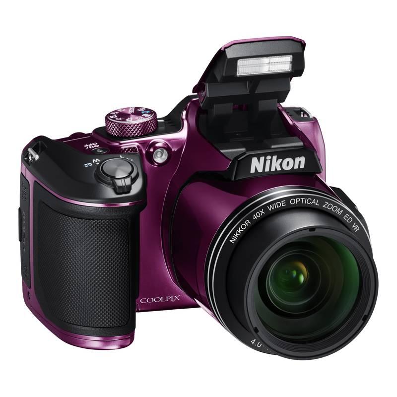 Digitální fotoaparát Nikon Coolpix B500 fialový, Digitální, fotoaparát, Nikon, Coolpix, B500, fialový