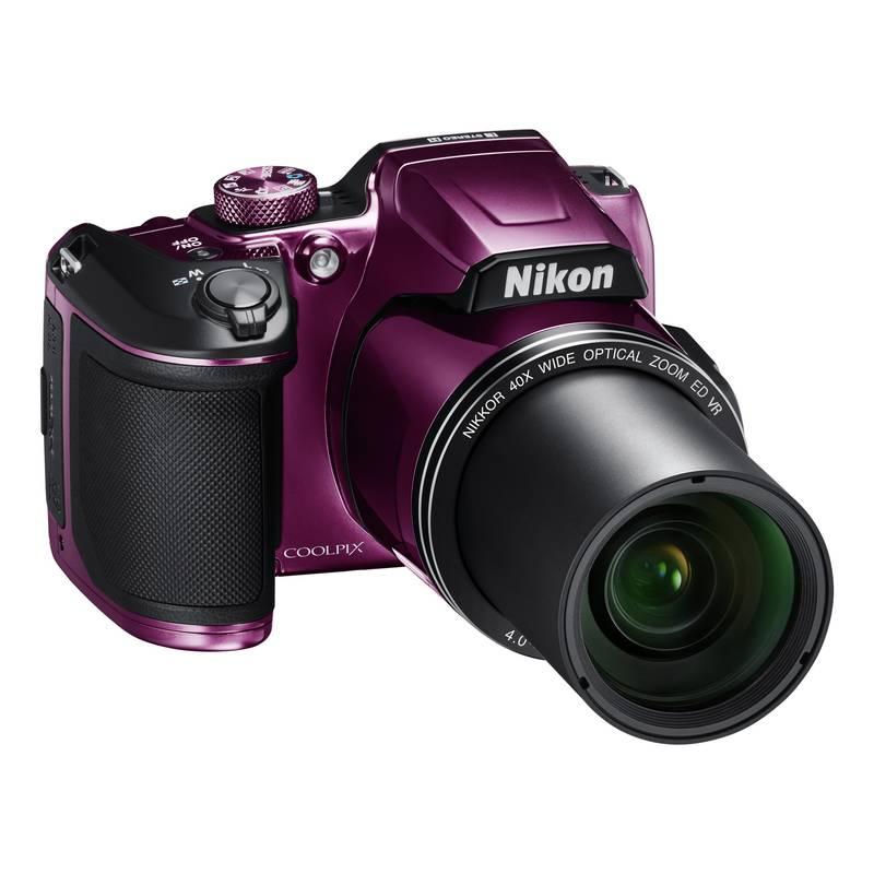 Digitální fotoaparát Nikon Coolpix B500 fialový