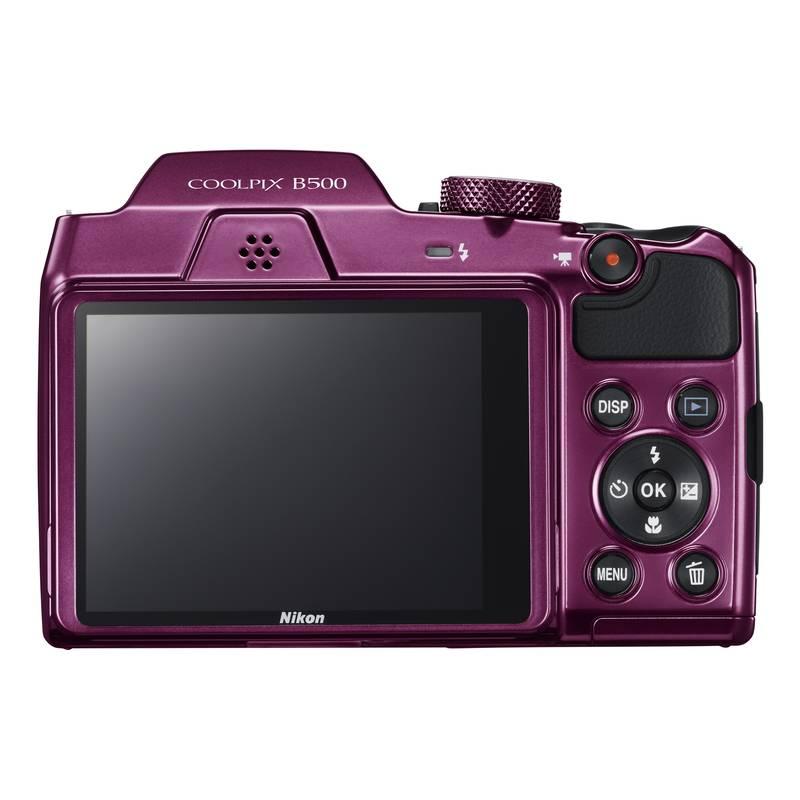 Digitální fotoaparát Nikon Coolpix B500 fialový