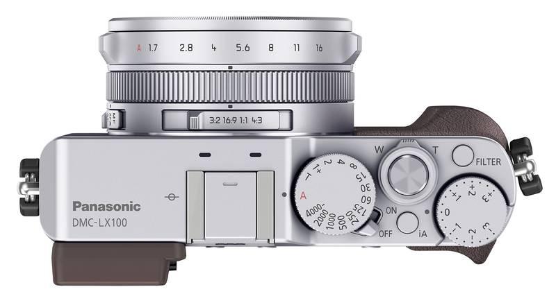 Digitální fotoaparát Panasonic Lumix DMC-LX100EPS stříbrný