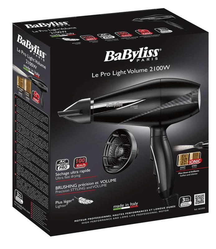 Fén BaByliss 6610DE černý
